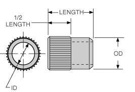 T-SPM, OD-5, LN-9, ID-1.25